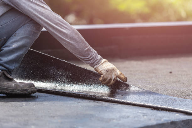 Professional Crawl Space Encapsulation technician working in Roslyn Heights, NY